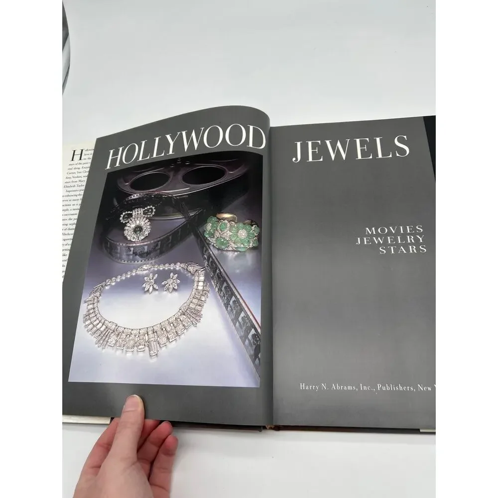Hollywood Jewels Movies Jewelry Stars 1992 Hardcover  Vintage Jewelry Book